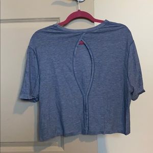 Lululemon Crop w/ Open Back!